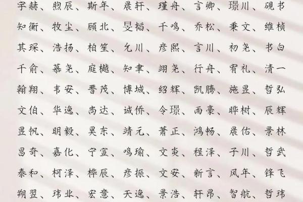 给属鼠子时出生的男孩取名的小妙招姓名