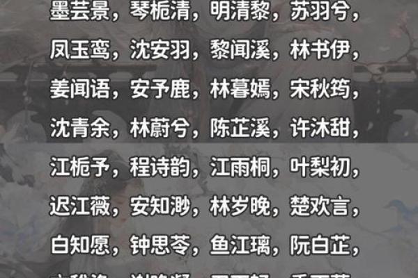 2021年7月22日出生女宝宝古风唯美的名字姓名