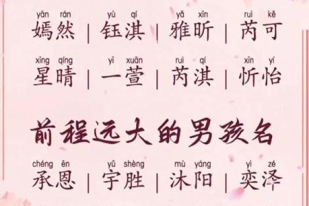 2019年4月7号子时出生的男孩应该起什么样的名字姓名