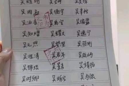 吴姓女孩名字大全-吴姓女孩起名字大全-吴姓名字大全姓名
